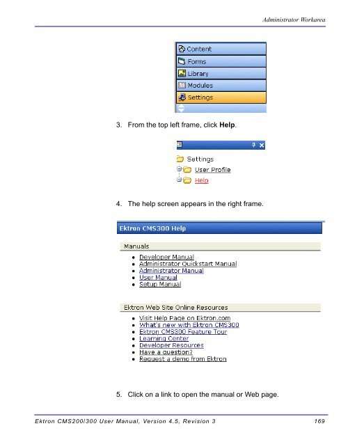 Ektron CMS200/300 User Manual