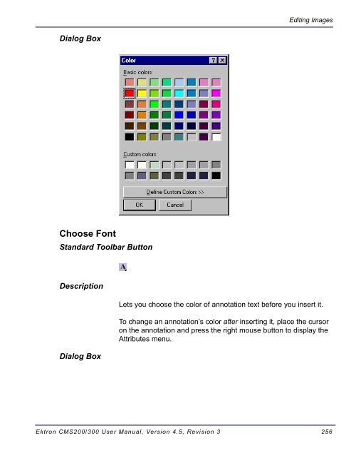 Ektron CMS200/300 User Manual