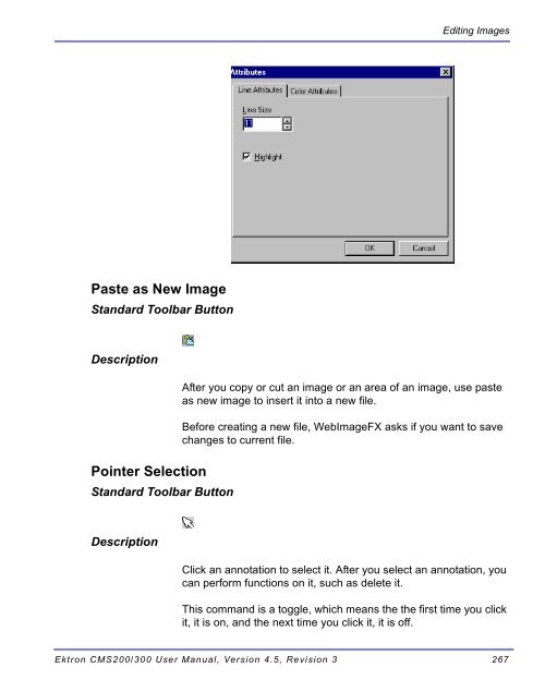 Ektron CMS200/300 User Manual