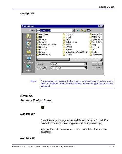 Ektron CMS200/300 User Manual