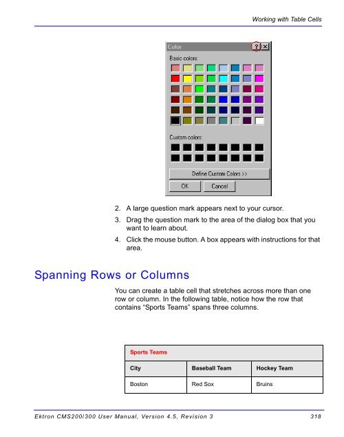 Ektron CMS200/300 User Manual