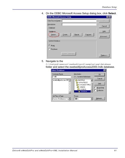 Ektron® eWebEditPro and eWebEditPro+XML Installation Manual