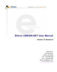 Ektron CMS400.NET User Manual