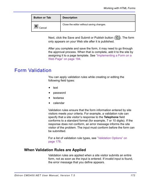 Ektron CMS400.NET User Manual