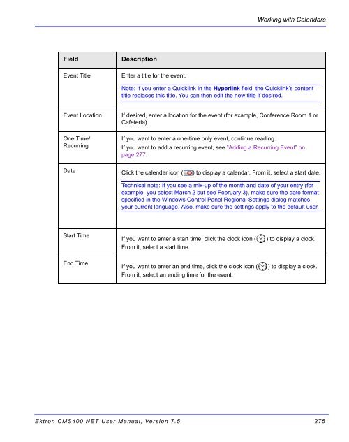 Ektron CMS400.NET User Manual