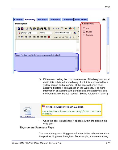 Ektron CMS400.NET User Manual