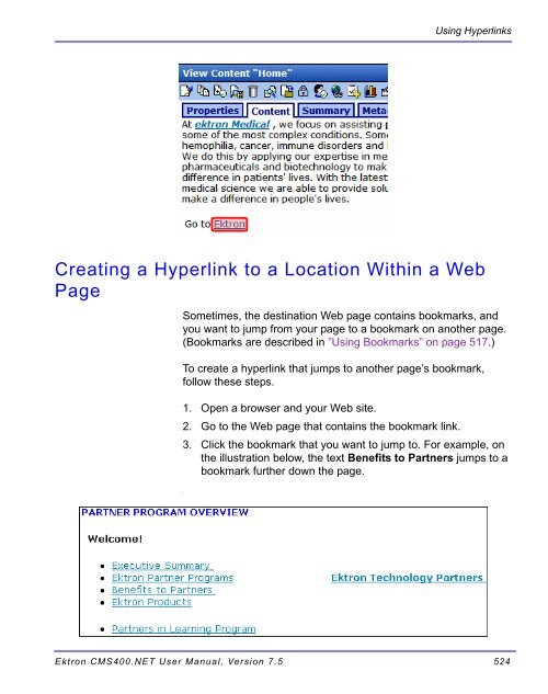 Ektron CMS400.NET User Manual