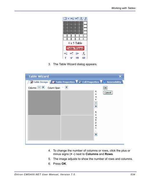 Ektron CMS400.NET User Manual