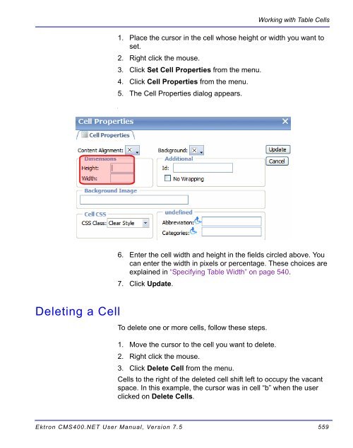 Ektron CMS400.NET User Manual