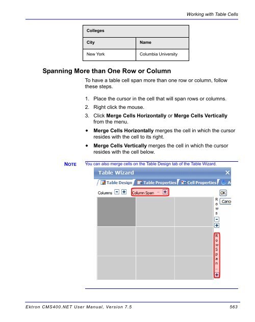 Ektron CMS400.NET User Manual