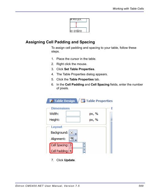 Ektron CMS400.NET User Manual