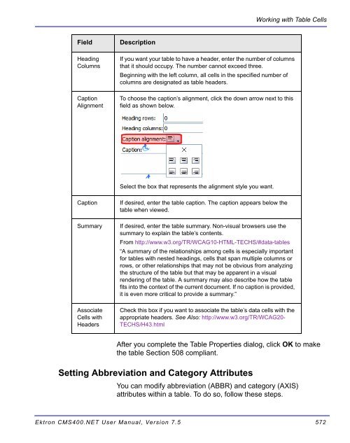 Ektron CMS400.NET User Manual