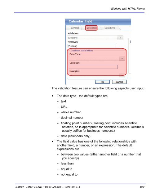 Ektron CMS400.NET User Manual