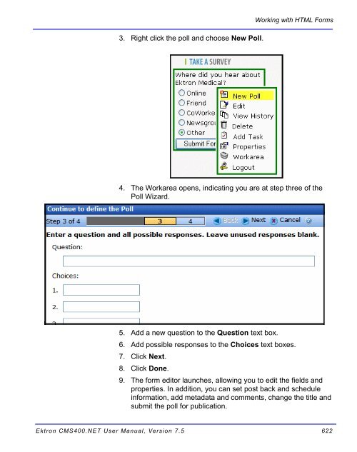 Ektron CMS400.NET User Manual