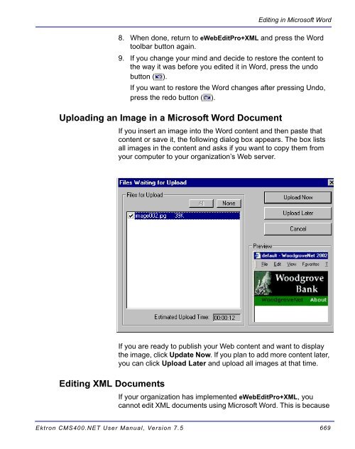 Ektron CMS400.NET User Manual