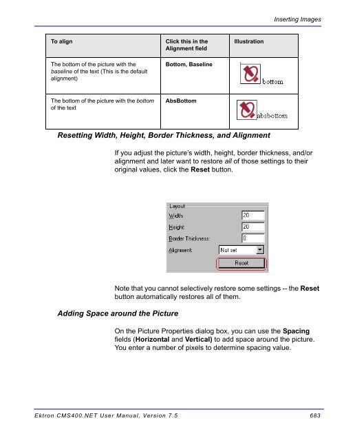 Ektron CMS400.NET User Manual