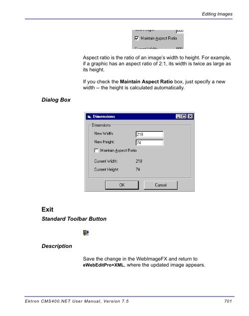 Ektron CMS400.NET User Manual