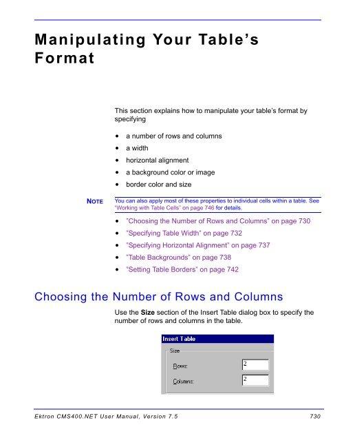 Ektron CMS400.NET User Manual