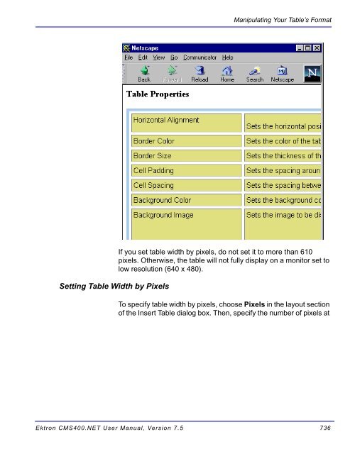 Ektron CMS400.NET User Manual