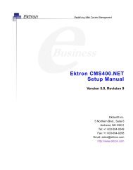 Ektron CMS400.NET Setup Manual