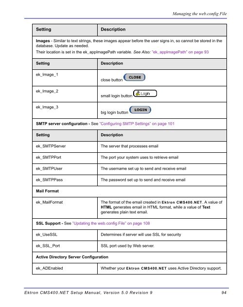 Ektron CMS400.NET Setup Manual