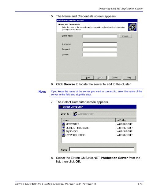 Ektron CMS400.NET Setup Manual