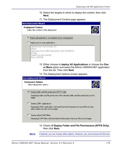 Ektron CMS400.NET Setup Manual