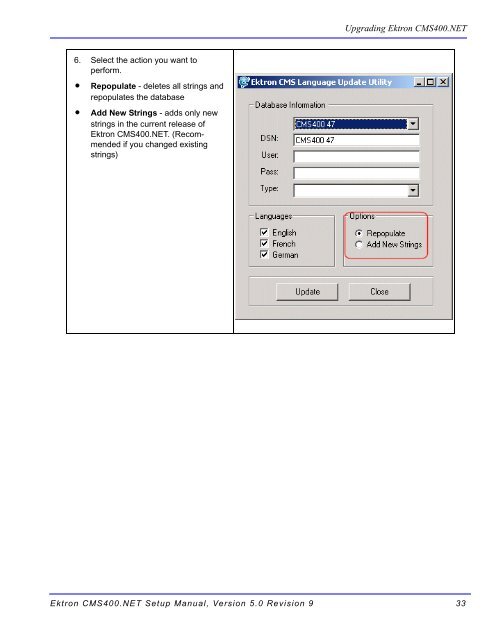 Ektron CMS400.NET Setup Manual