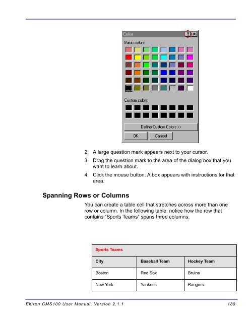 Ektron CMS100 User Manual