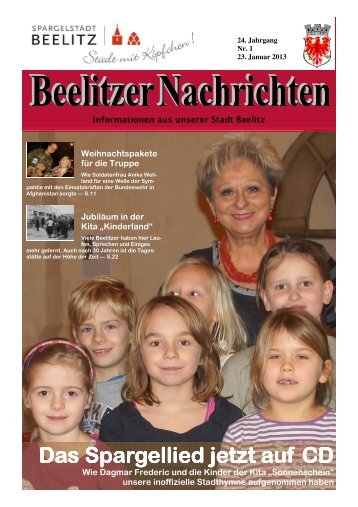 Beelitzer Nachrichten - Januar 2013
