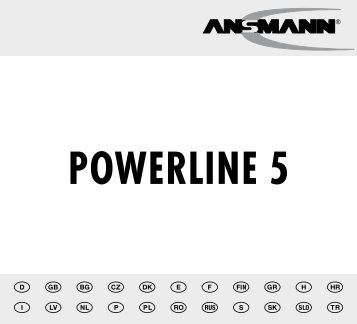 POWERLINE 5 - Ansmann