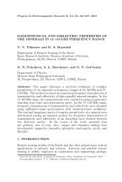 radiophysical and dielectric properties of ore minerals in 12 ... - PIER