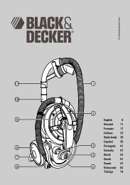 Cylinder Vac EN EUR.book - Service - Black & Decker
