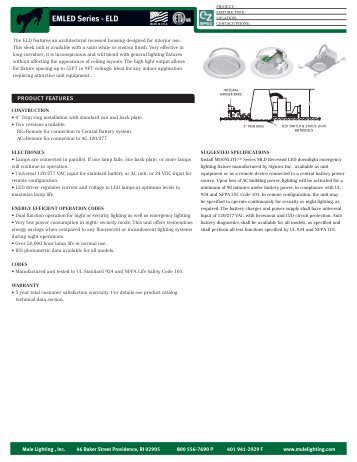 EMLED Series - ELD - Mule Lighting