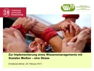 Warum WM mit Sozialen Medien? - MATURE IP