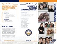 Standardized Patients Brochure PDF - The University of Texas at El ...