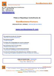 sarl sapcite - EuroBusiness-partners