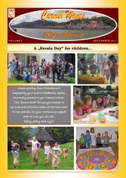 A „Kerala Day“ for children... - Order of Carmelites, India