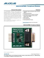 MAX3232PMB1 Datasheet - Maxim