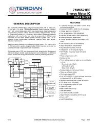 Preliminary Data Sheet 71M6521BE - Maxim