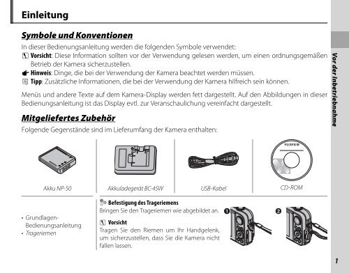 Handbuch FINEPIX Real 3D W3 - Digitalkameras