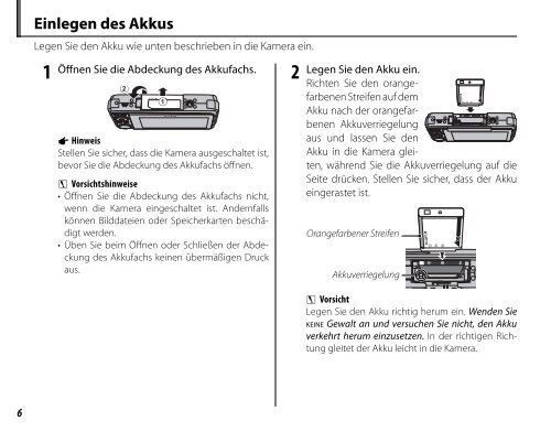 Handbuch FINEPIX Real 3D W3 - Digitalkameras