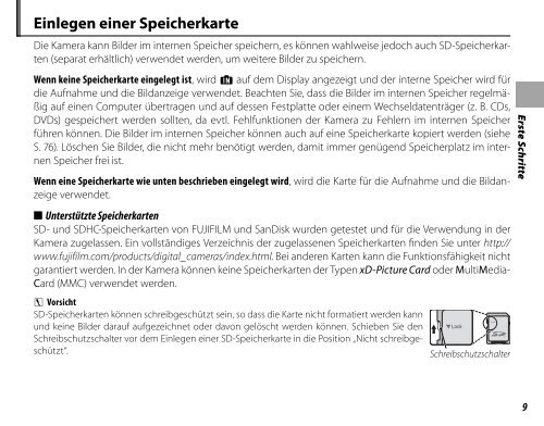 Handbuch FINEPIX Real 3D W3 - Digitalkameras