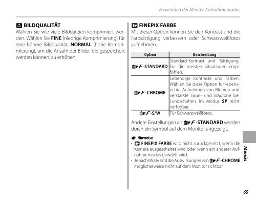 Handbuch FINEPIX Real 3D W3 - Digitalkameras