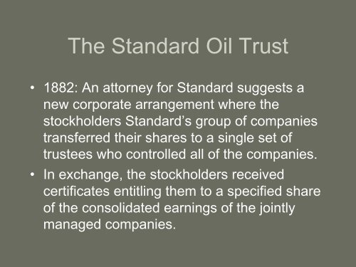 STANDARD OIL