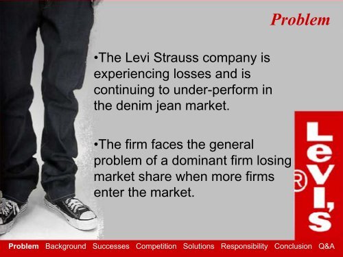 Levis - Levi's Strauss Marketing Plan