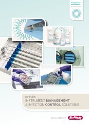 instrument management & infection control solutions - Hu-Friedy