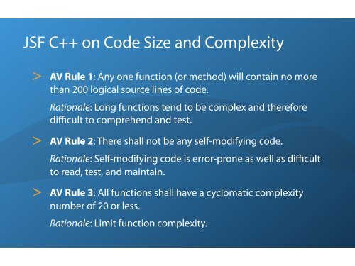 C++ in Safety-Critical Systems - Applied Informatics