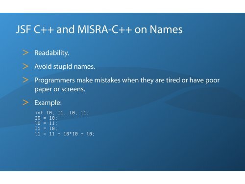 C++ in Safety-Critical Systems - Applied Informatics