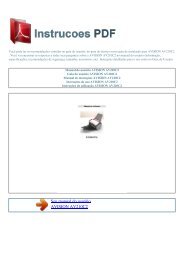 Manual do usuário AVISION AV210C2 - INSTRUCOES PDF